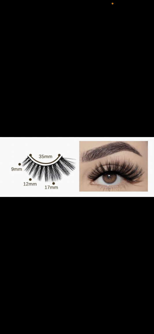 Peaches mink lashes | 9mm, 12mm, 17mm, 35mm